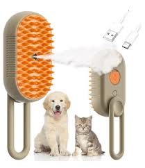 Cepillo de vapor 3 en 1 para gatos